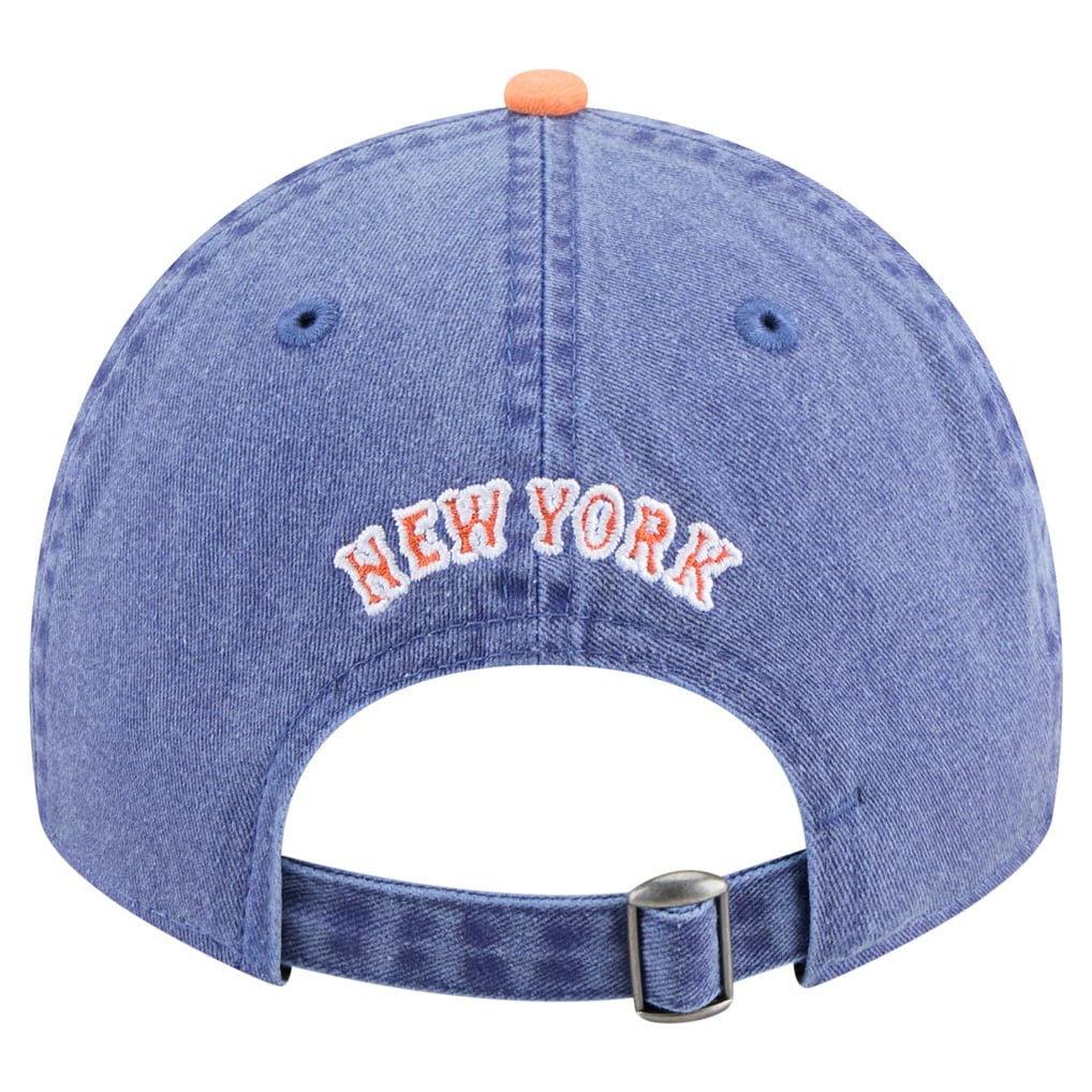 New York Mets New Era Select 9TWENTY Adjustable Hat - Blue/Orange