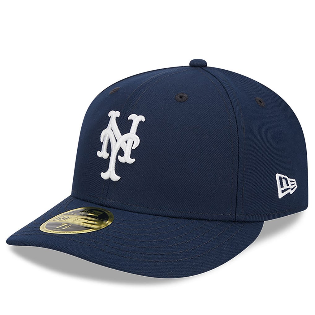New York Mets New Era Oceanside Low Profile 59FIFTY Fitted Hat - Navy