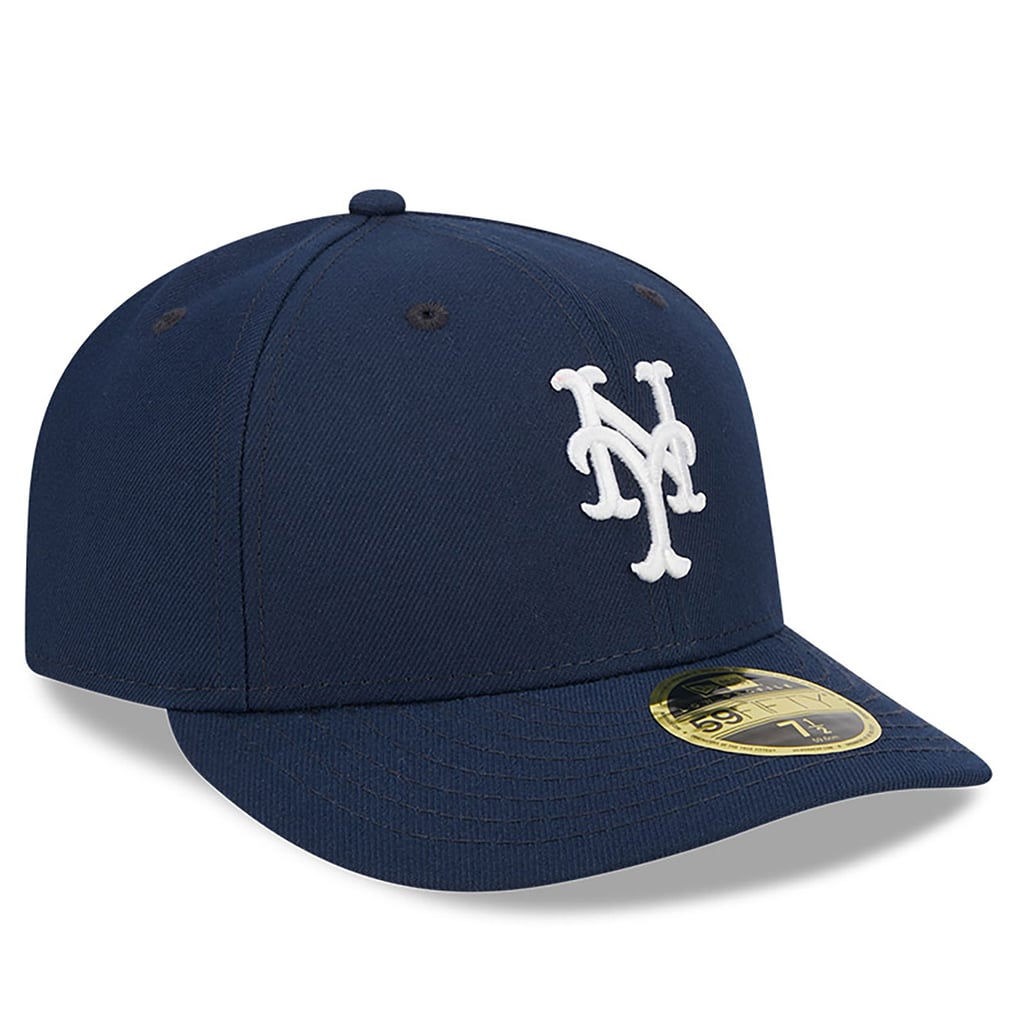 New York Mets New Era Oceanside Low Profile 59FIFTY Fitted Hat - Navy