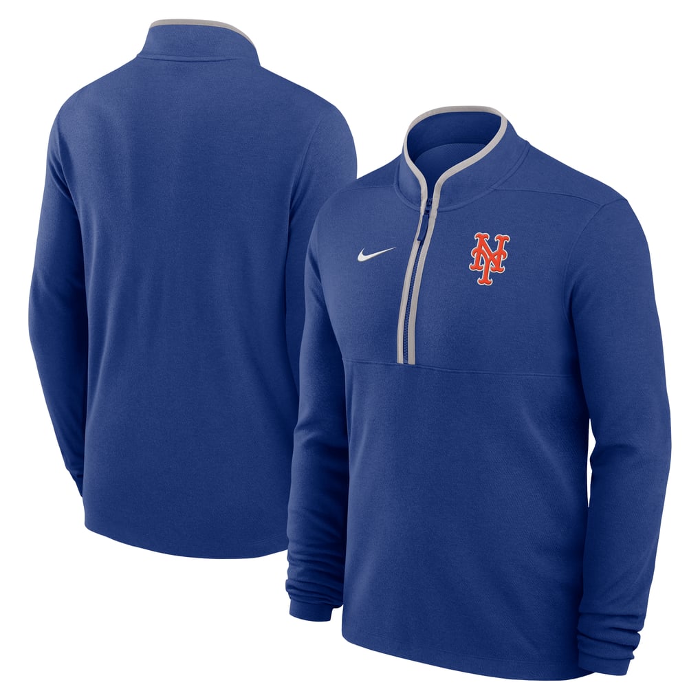 New York Mets Nike Dri-FIT Victory Half-Zip Pullover - Royal