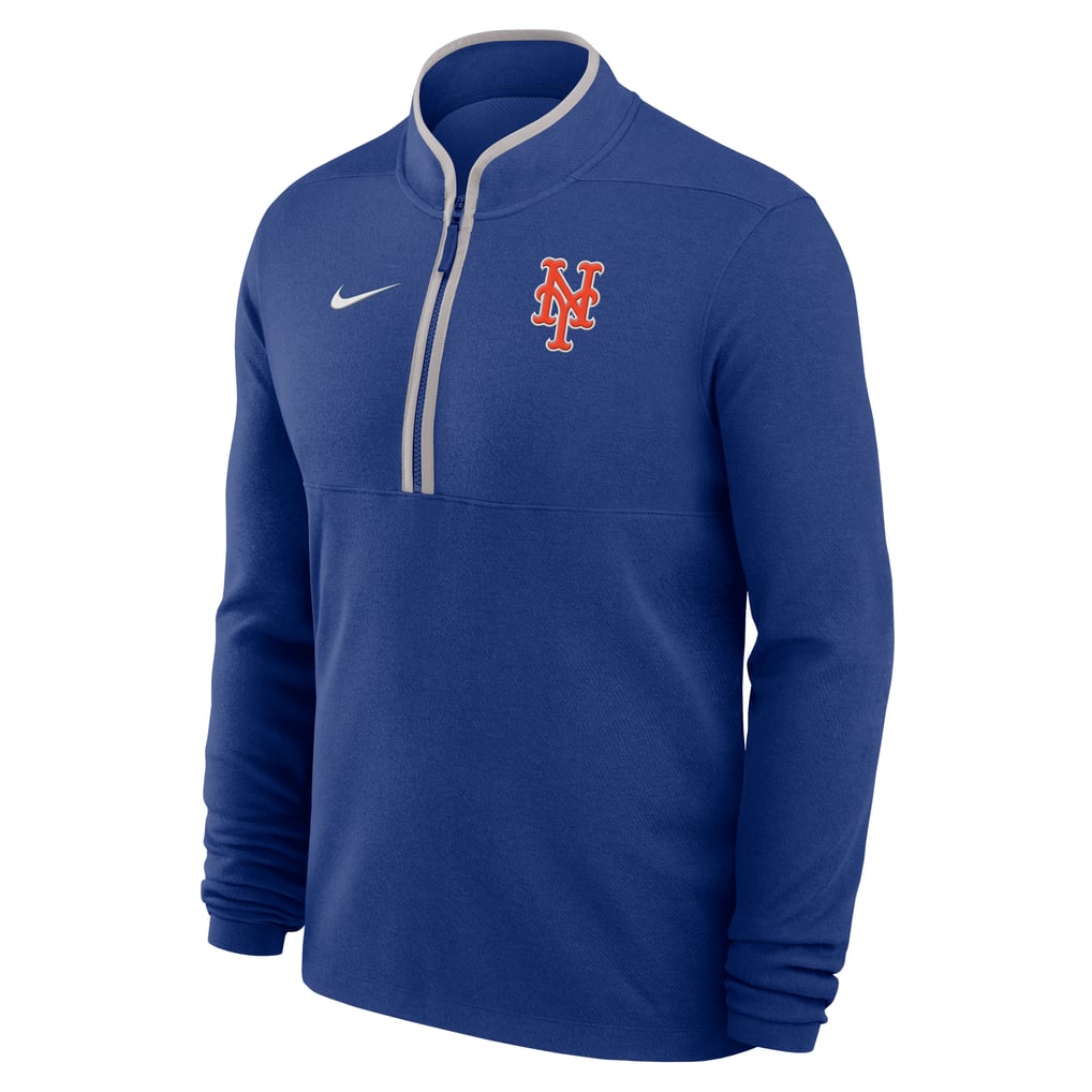 New York Mets Nike Dri-FIT Victory Half-Zip Pullover - Royal