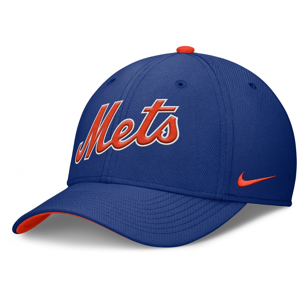 New York Mets Nike Primetime Rise Dri-FIT Flex Hat - Royal