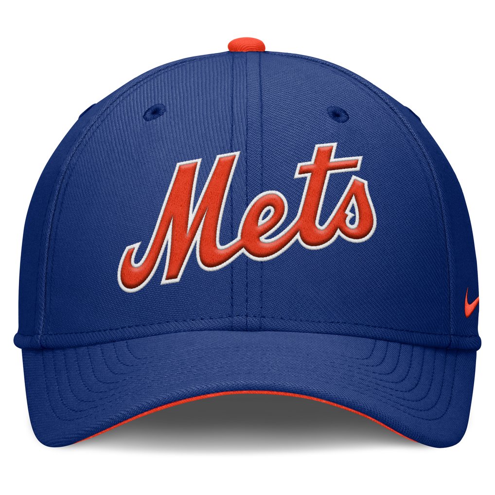 New York Mets Nike Primetime Rise Dri-FIT Flex Hat - Royal