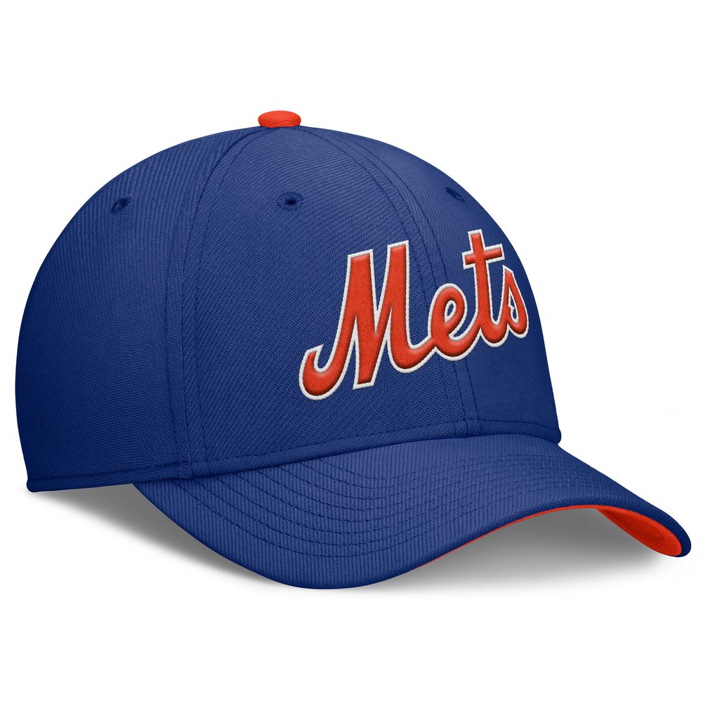 New York Mets Nike Primetime Rise Dri-FIT Flex Hat - Royal
