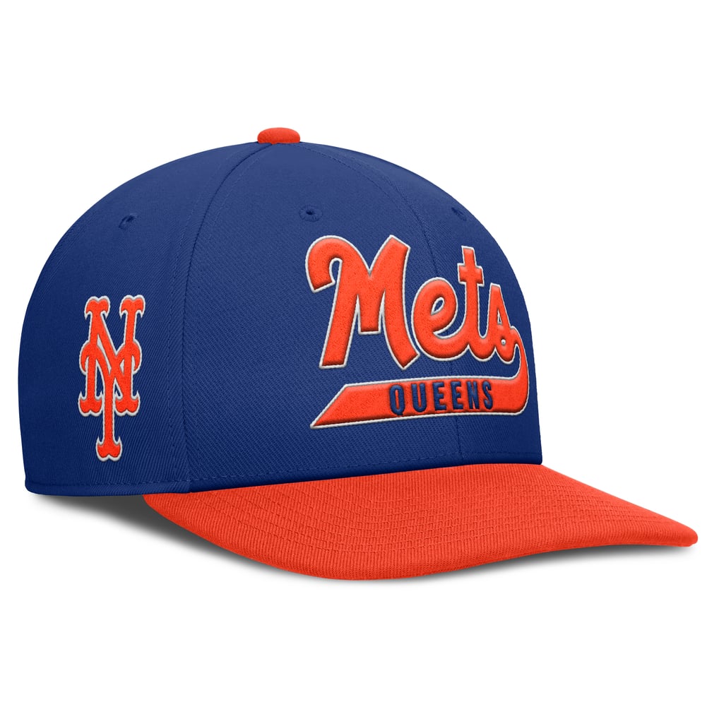 New York Mets Nike Pro Performance Snapback Hat - Royal/Orange