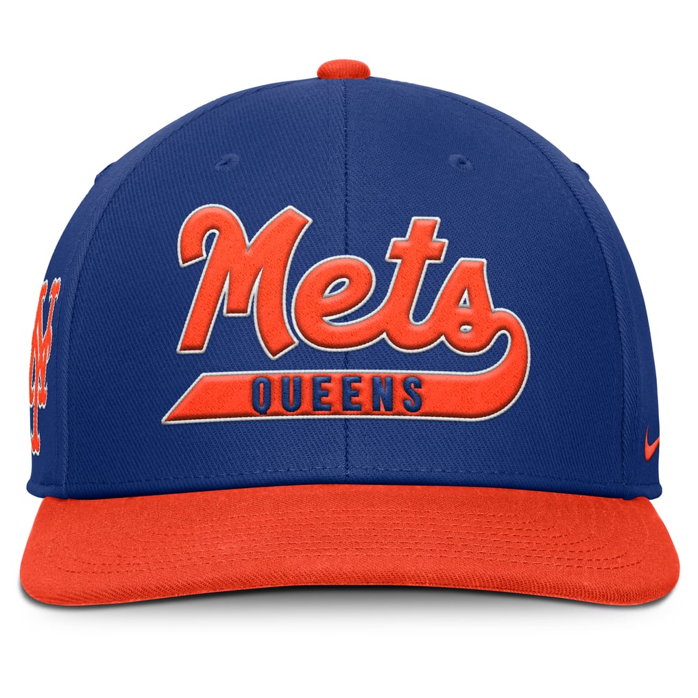 New York Mets Nike Pro Performance Snapback Hat - Royal/Orange