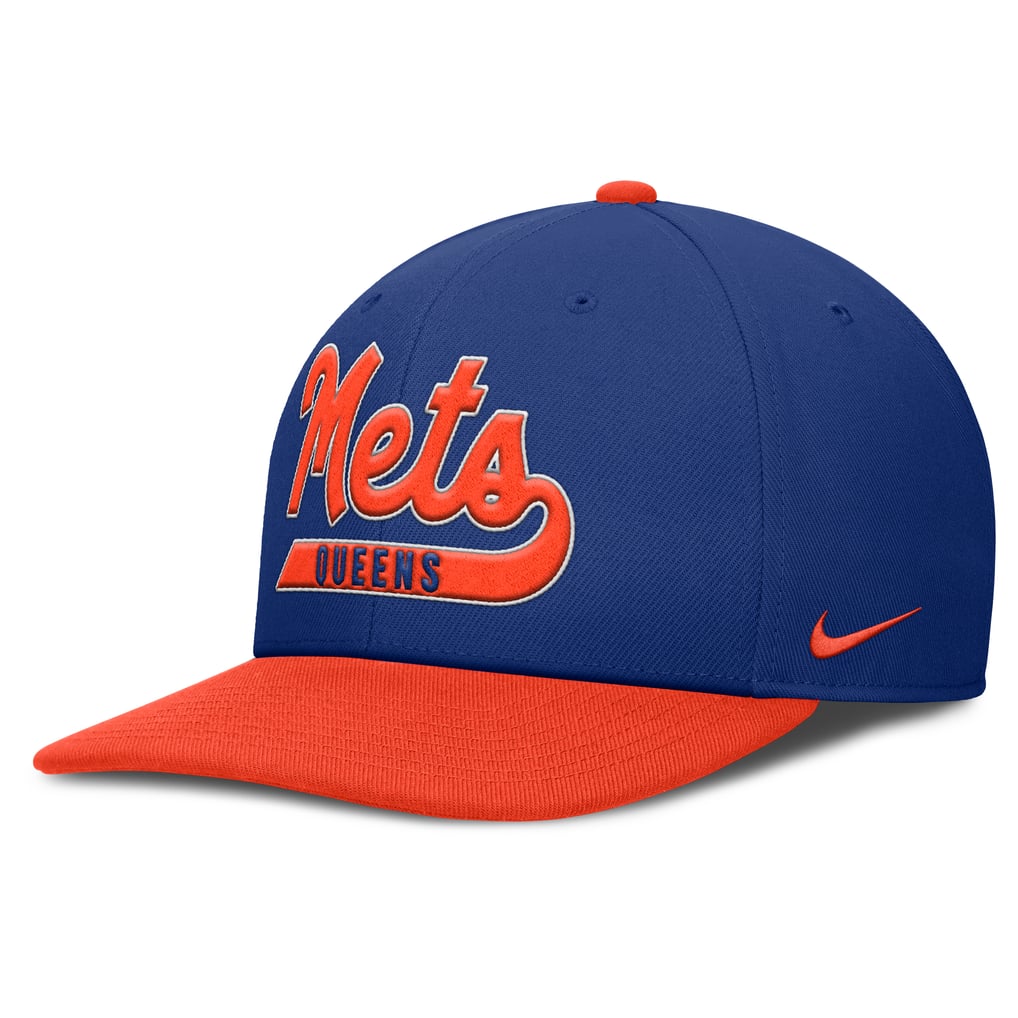New York Mets Nike Pro Performance Snapback Hat - Royal/Orange