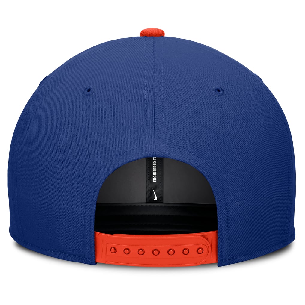 New York Mets Nike Pro Performance Snapback Hat - Royal/Orange