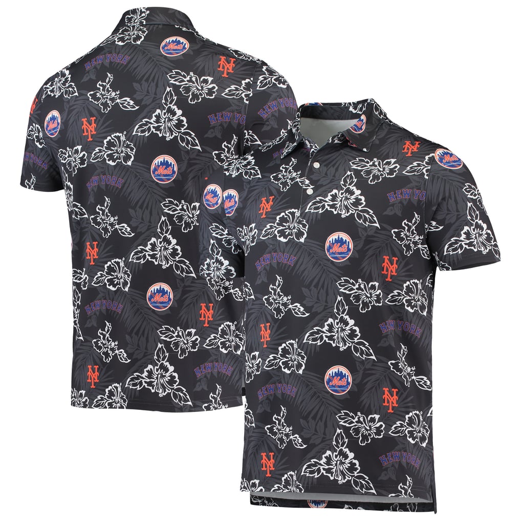 New York Mets Reyn Spooner Performance Polo - Black