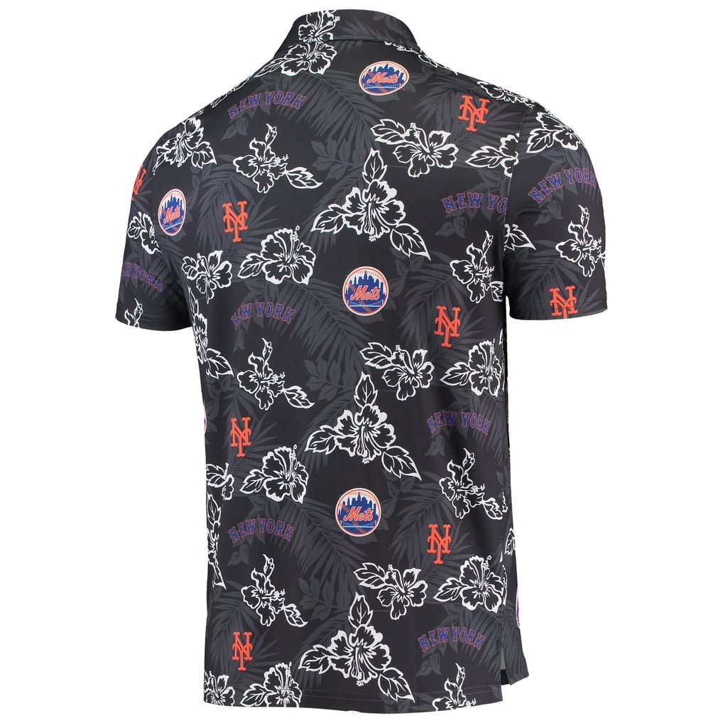 New York Mets Reyn Spooner Performance Polo - Black