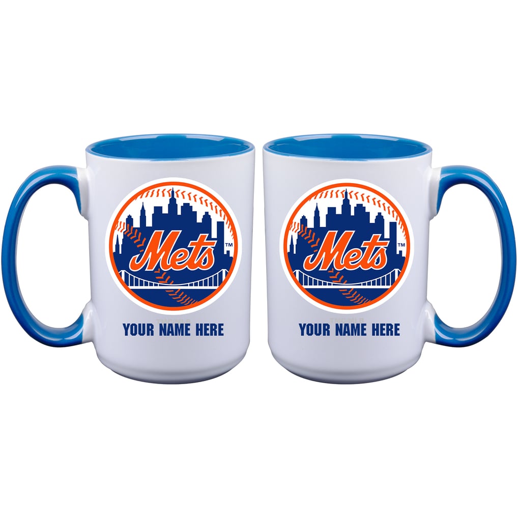 New York Mets 15oz. Personalized Ceramic Mug