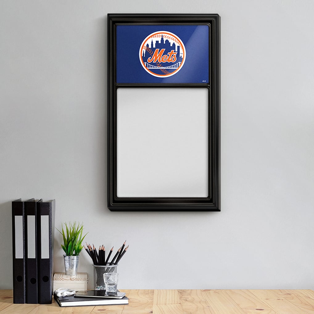 New York Mets 31'' x 17.5'' Dry Erase Note Board