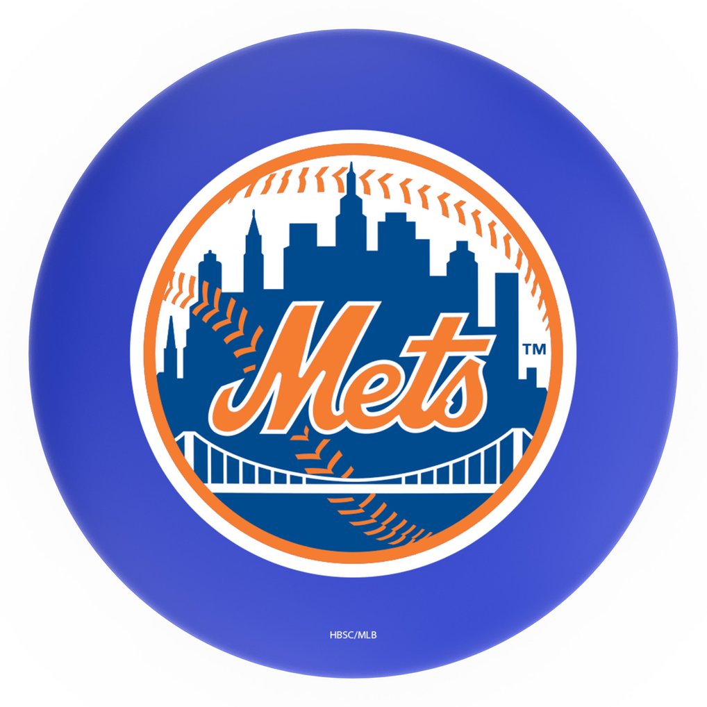 New York Mets 36" Chrome Swivel Counter Stool