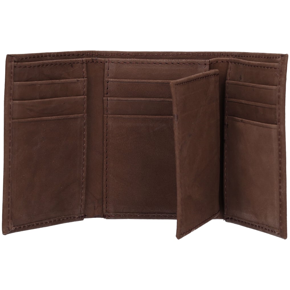 New York Mets Leather Trifold Wallet with Concho