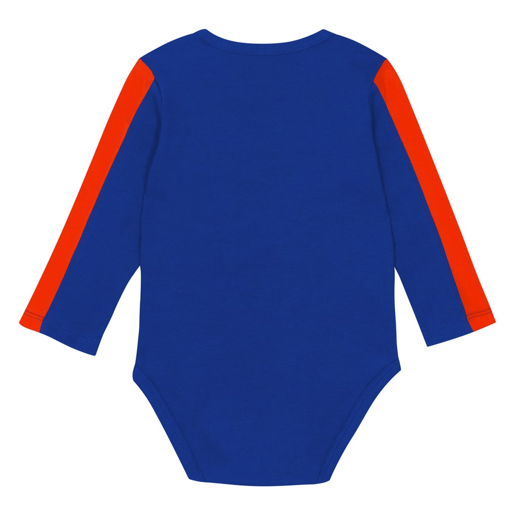 New York Mets Outerstuff Newborn Double Down Bodysuit and Pants 3-Piece Set