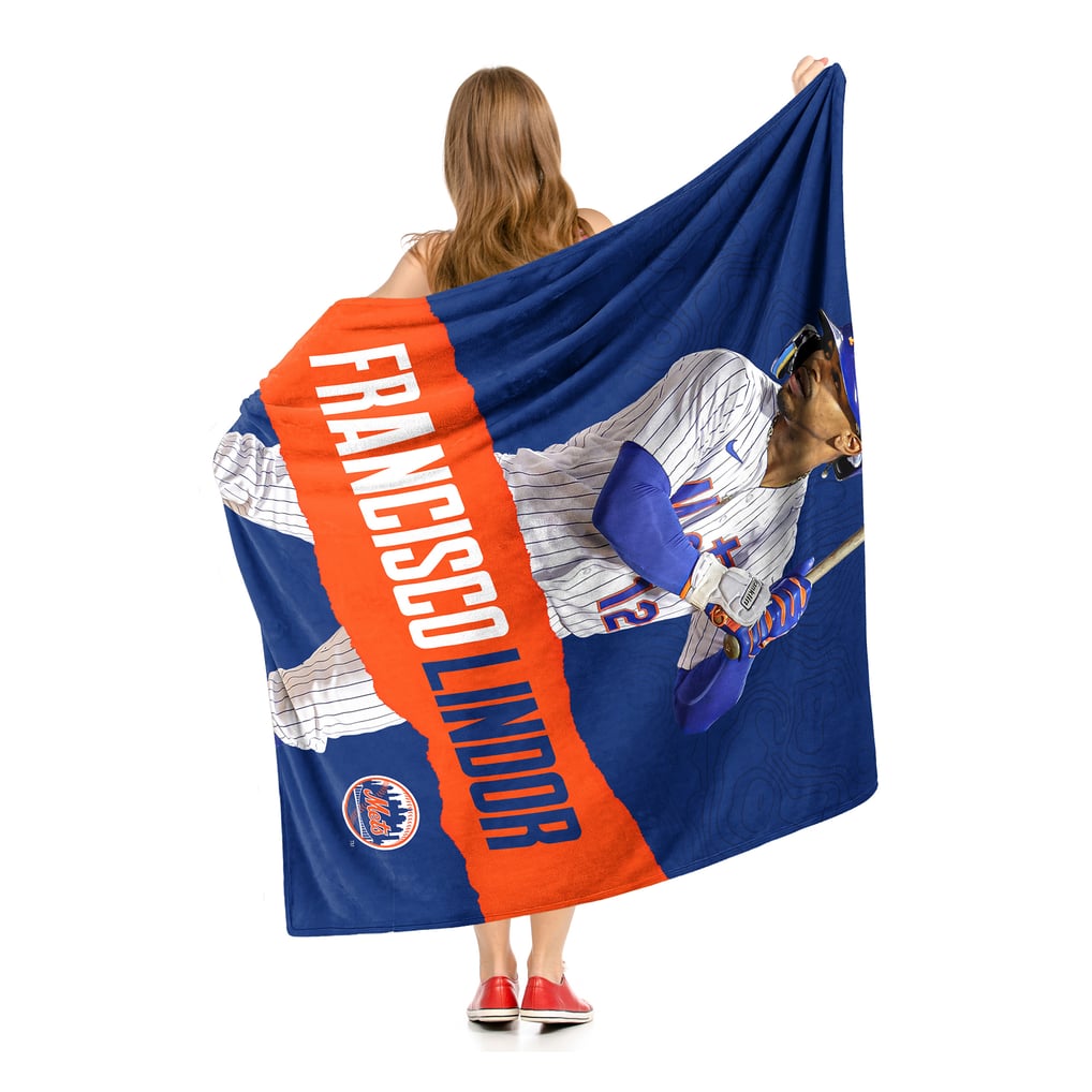 Francisco Lindor New York Mets The Northwest Group  50" x 60" Silk Touch Throw Blanket