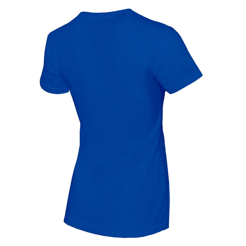 New York Mets Tiny Turnip Women's Base Stripe T-Shirt - Royal