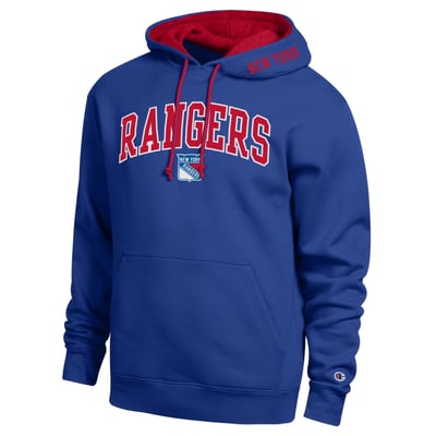 New York Rangers Champion Contrast Hoodie - Royal
