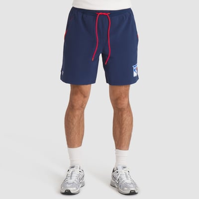 New York Rangers Fanatics Authentic Pro Rink Performance Shorts - Navy