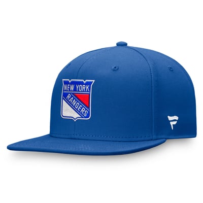  New York Rangers Fanatics Core Primary Logo Fitted Hat - Royal