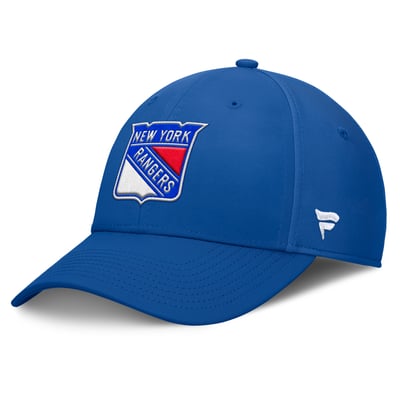 New York Rangers Fanatics Core Primary Logo Flex Hat - Royal