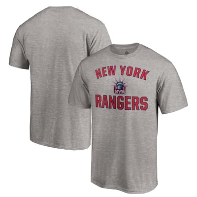 New York Rangers Special Edition Victory Arch T-Shirt - Heather Gray