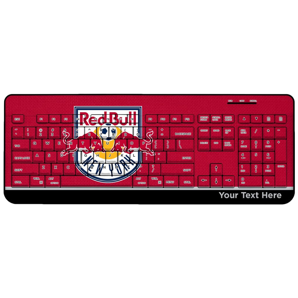 New York Red Bulls Personalized Wireless Keyboard
