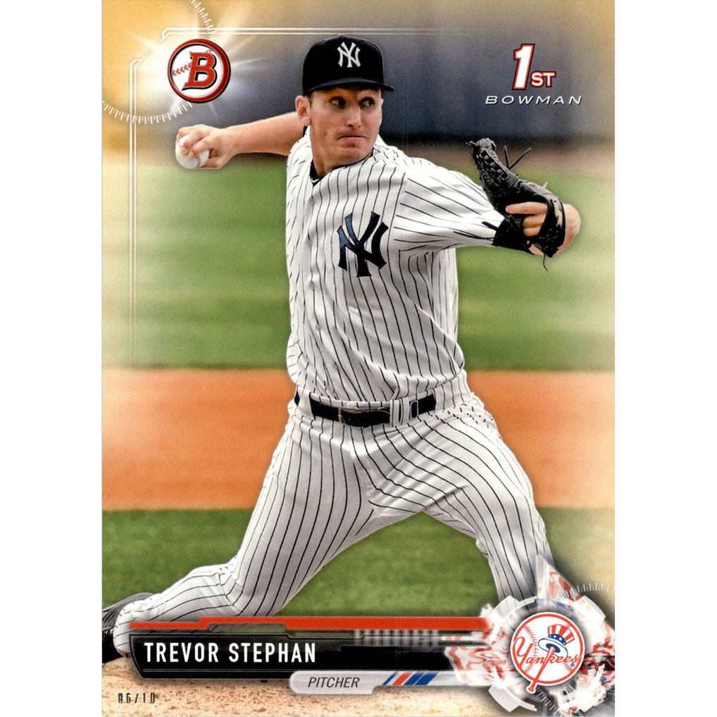 2017 Bowman Draft 5x7 Gold #BD167 Trevor Stephan