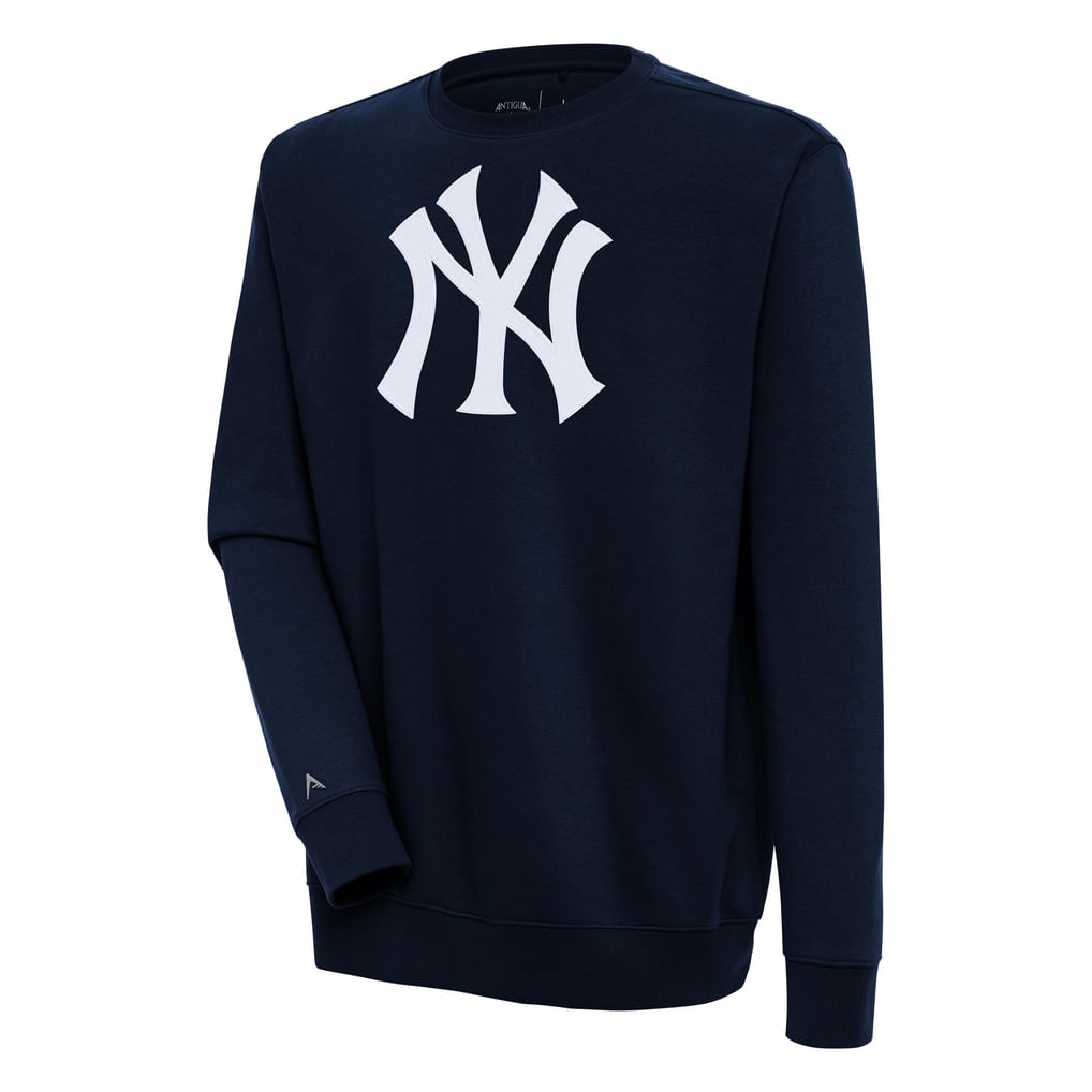  New York Yankees Antigua Victory Pullover Sweatshirt - Navy