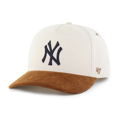 New York Yankees Carhartt x '47 Undyed Relaxed Hitch Adjustable Hat - Natural/Brown