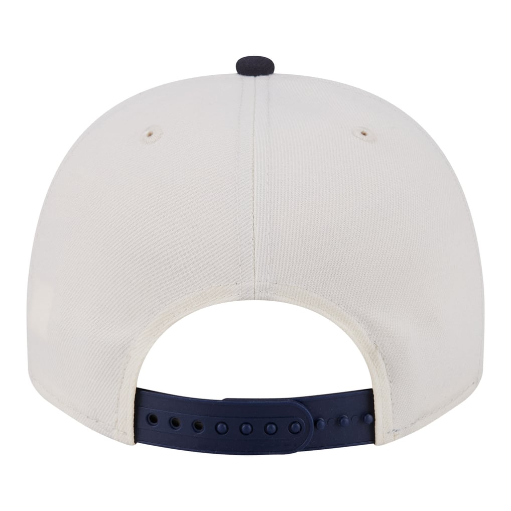 New York Yankees New Era Throwback Tri-Hit A-Frame 9FIFTY Adjustable Hat - Cream
