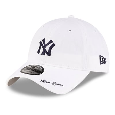 New York Yankees New Era x Ralph Lauren 9TWENTY Adjustable Hat - White