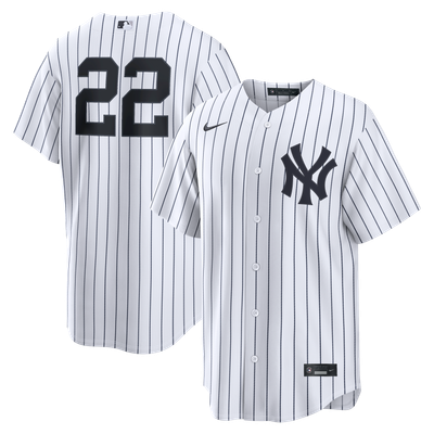 Ben Rice New York Yankees Nike Home Replica Jersey - White