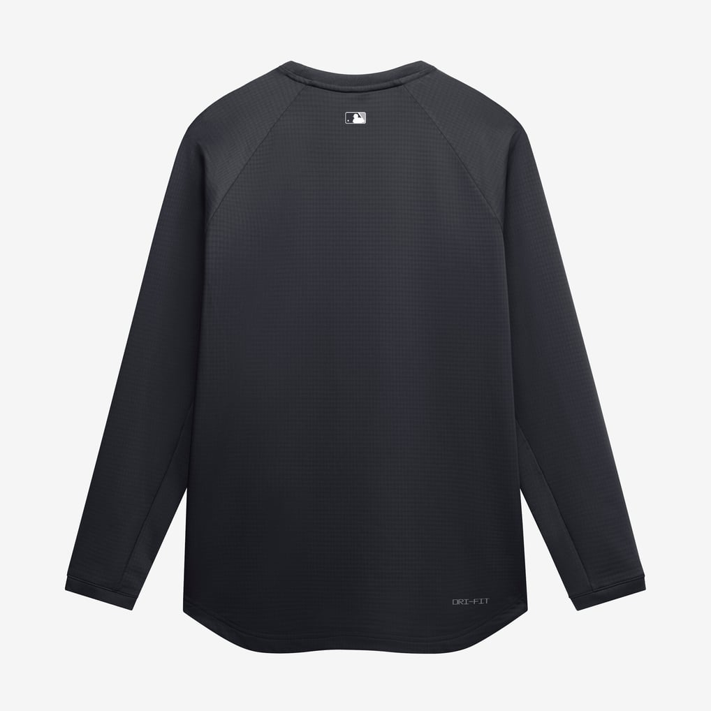 New York Yankees Nike Authentic Collection Raglan Dri-FIT Sweatshirt - Navy
