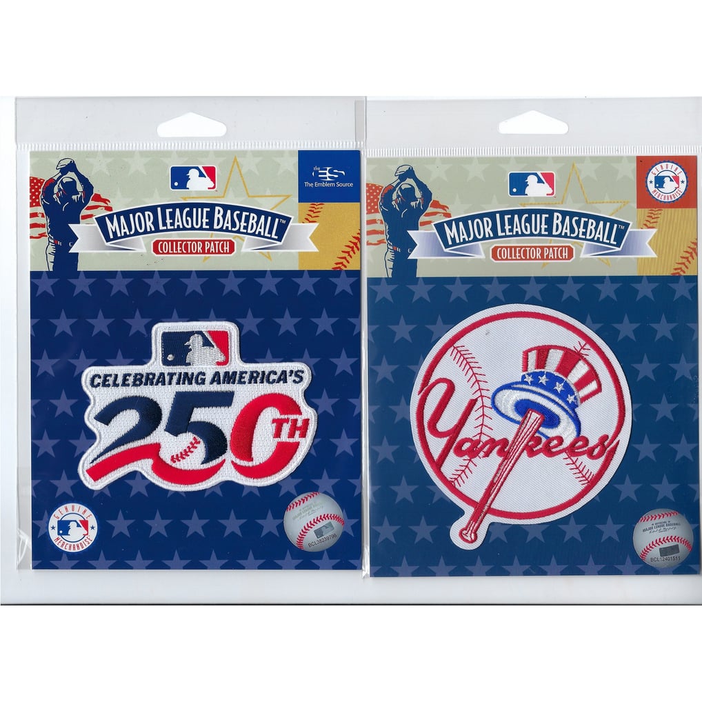 New York Yankees America's 250th Two-Piece Patch Bundle