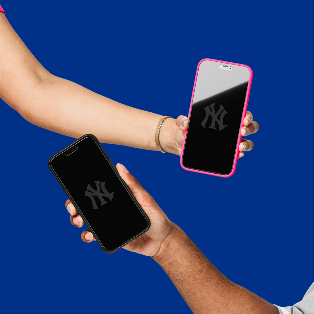 New York Yankees Disappearing Logo iPhone Screen Protector