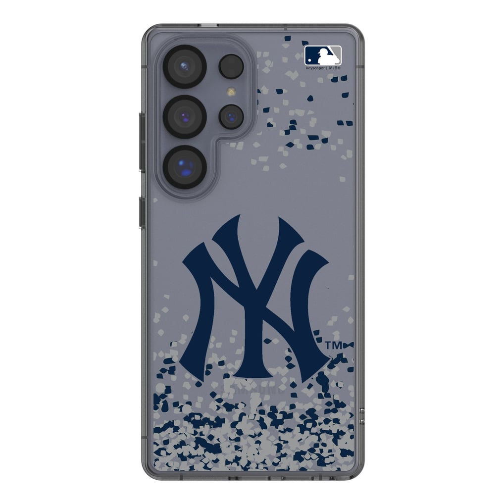 New York Yankees Galaxy S8 Confetti Design Clear Case