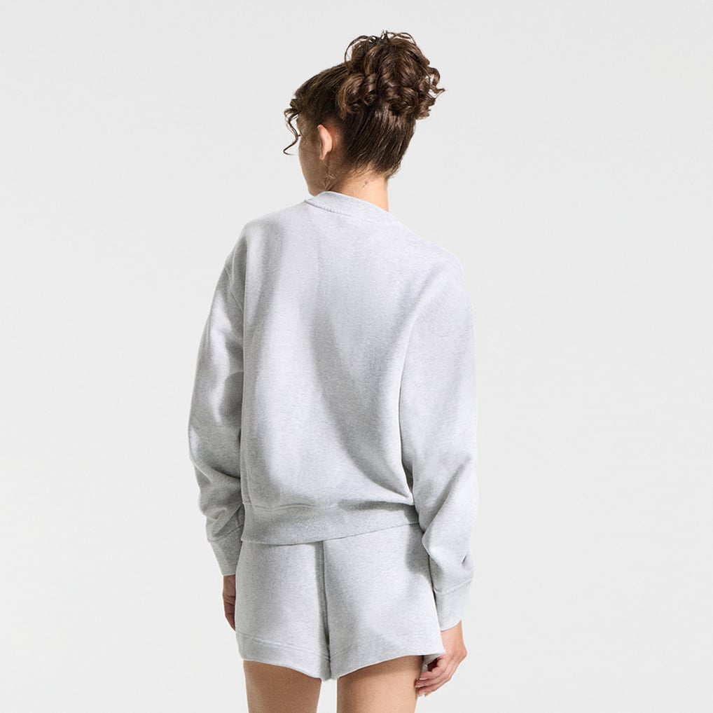 New York Yankees lululemon Women's Oversized Steady State Crew - Heathered Core Ultra Light Grey