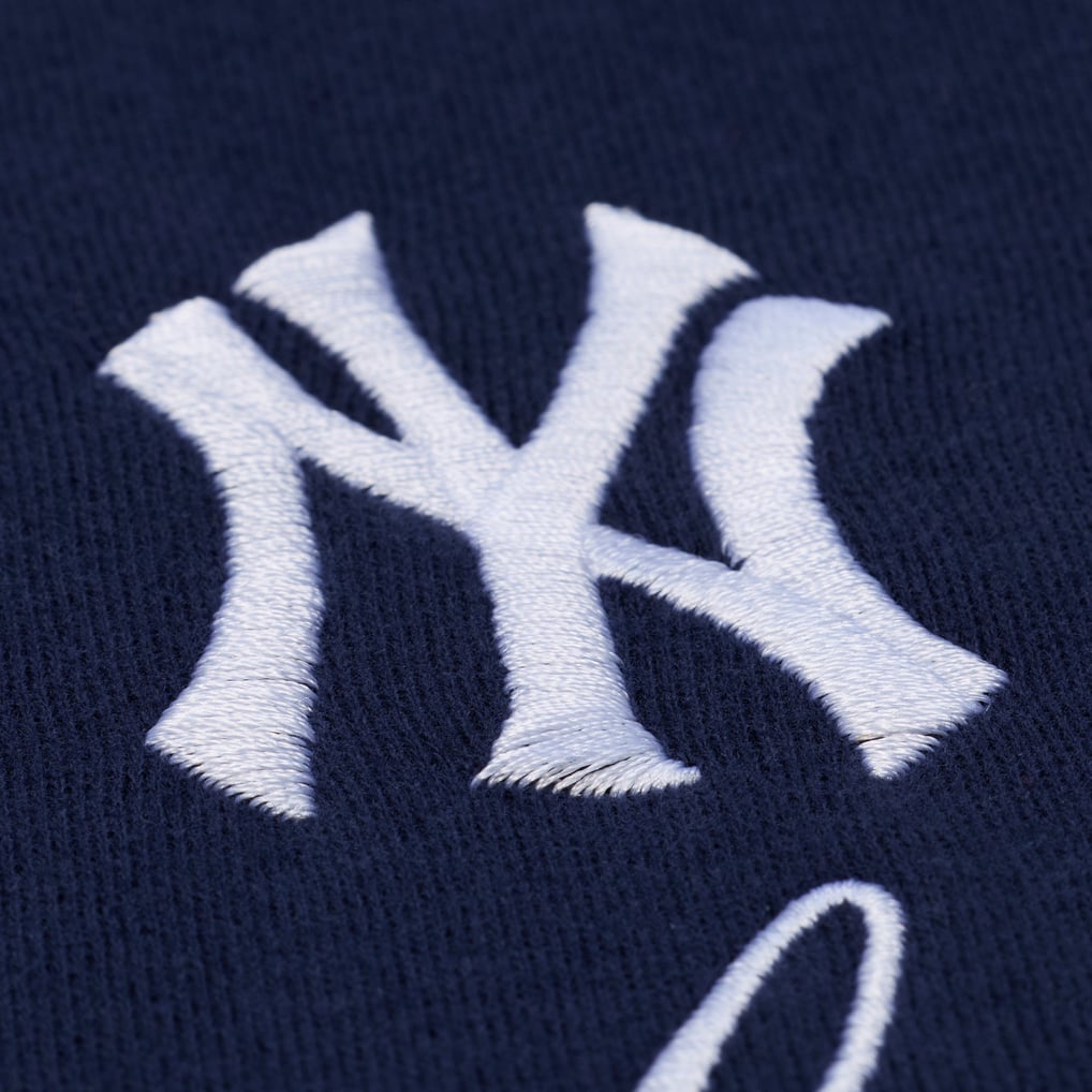  New York Yankees Mitchell & Ness Women's Script Sweatshirt - Navy