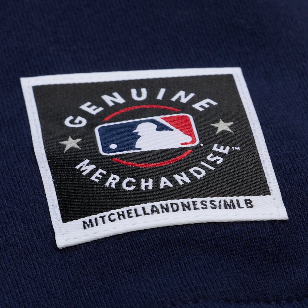  New York Yankees Mitchell & Ness Women's Script Sweatshirt - Navy