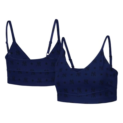 New York Yankees Terez Women's Active Bra - Navy