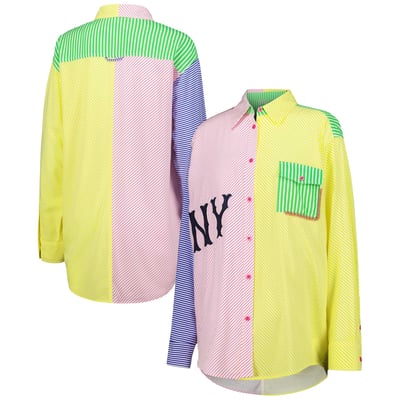 New York Yankees Terez Women's Button-Up Shirt