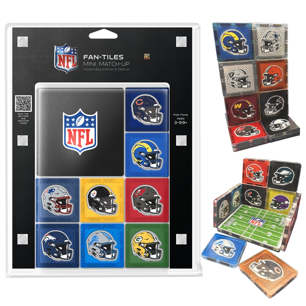 NFL Multi-Team 33-Piece Fan Tiles Set