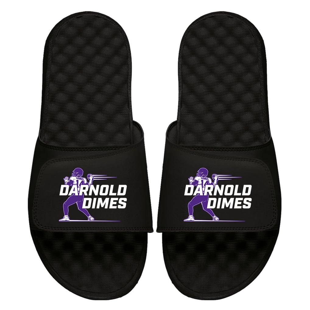 Sam Darnold NFLPA ISlide Unisex Darnold Dimes Slide Sandals - Black