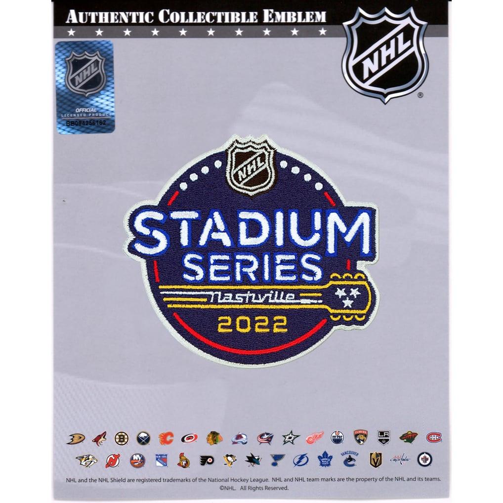 Fanatics Authentic 2022 NHL Stadium Series National Emblem Jersey Patch