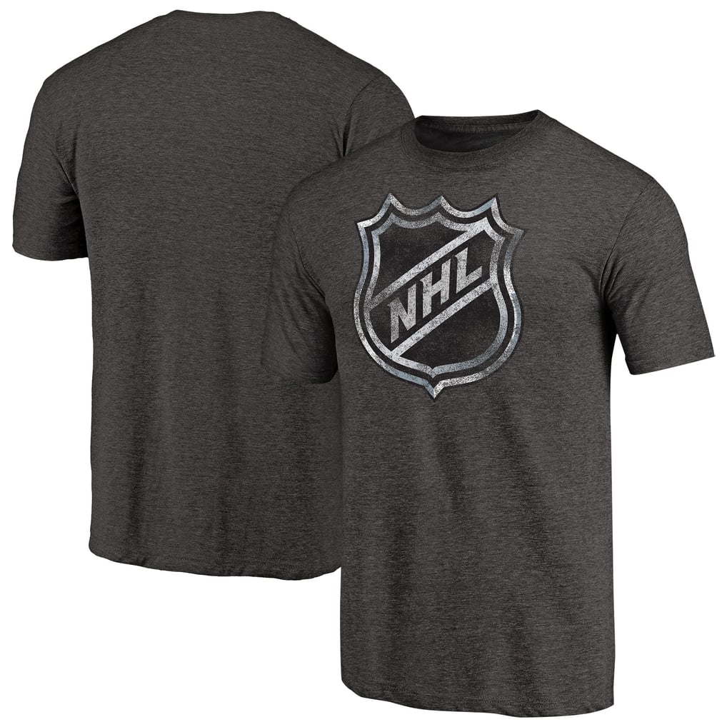 NHL Team Distressed Tri-Blend T-Shirt - Black
