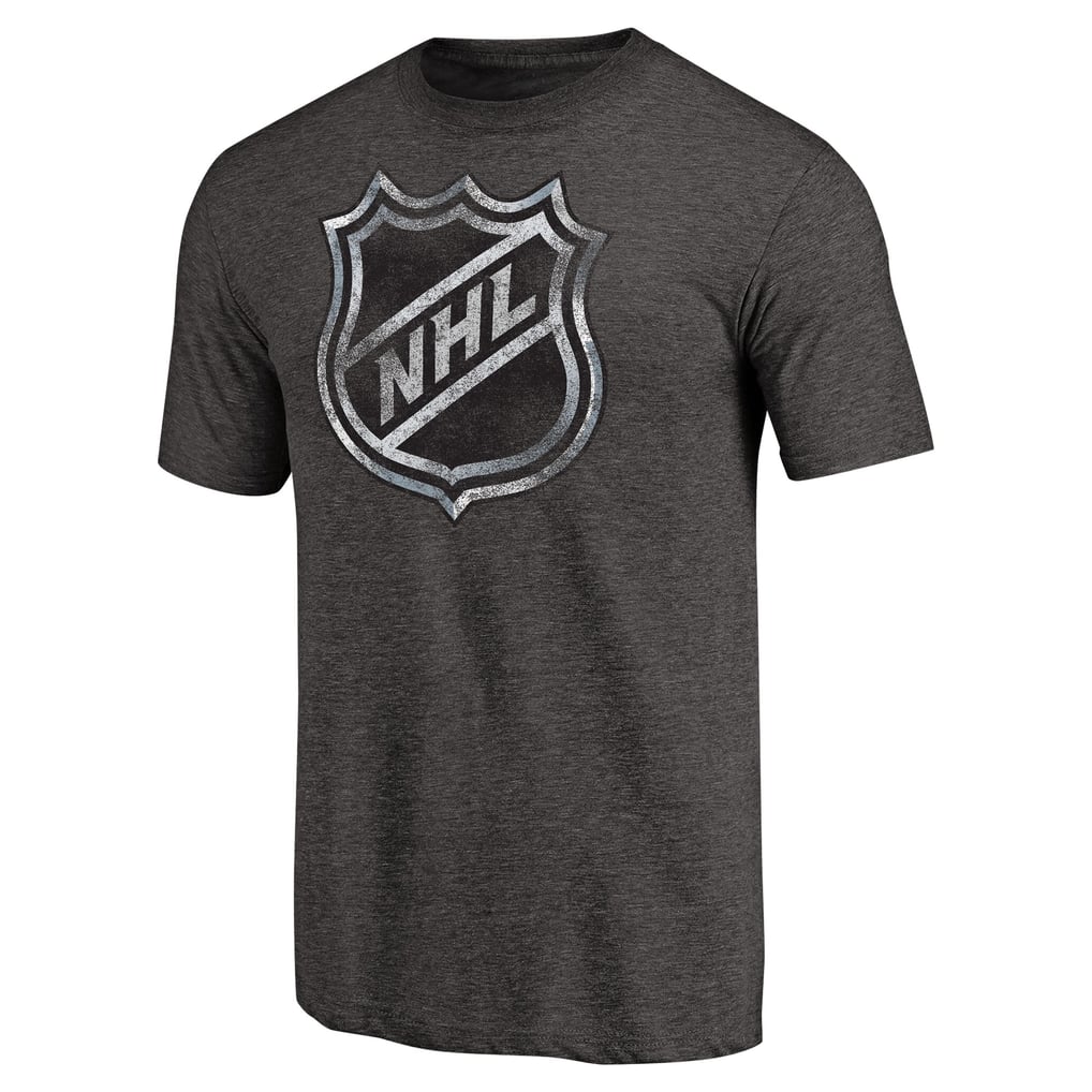 NHL Team Distressed Tri-Blend T-Shirt - Black