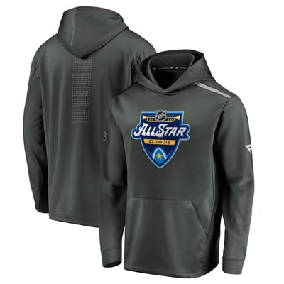 Fanatics 2020 NHL All-Star Game Rinkside Pullover Hoodie - Charcoal