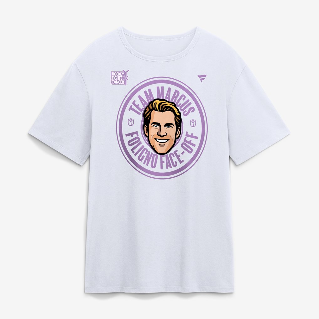 Marcus Foligno Foligno Face-Off T-Shirt - White
