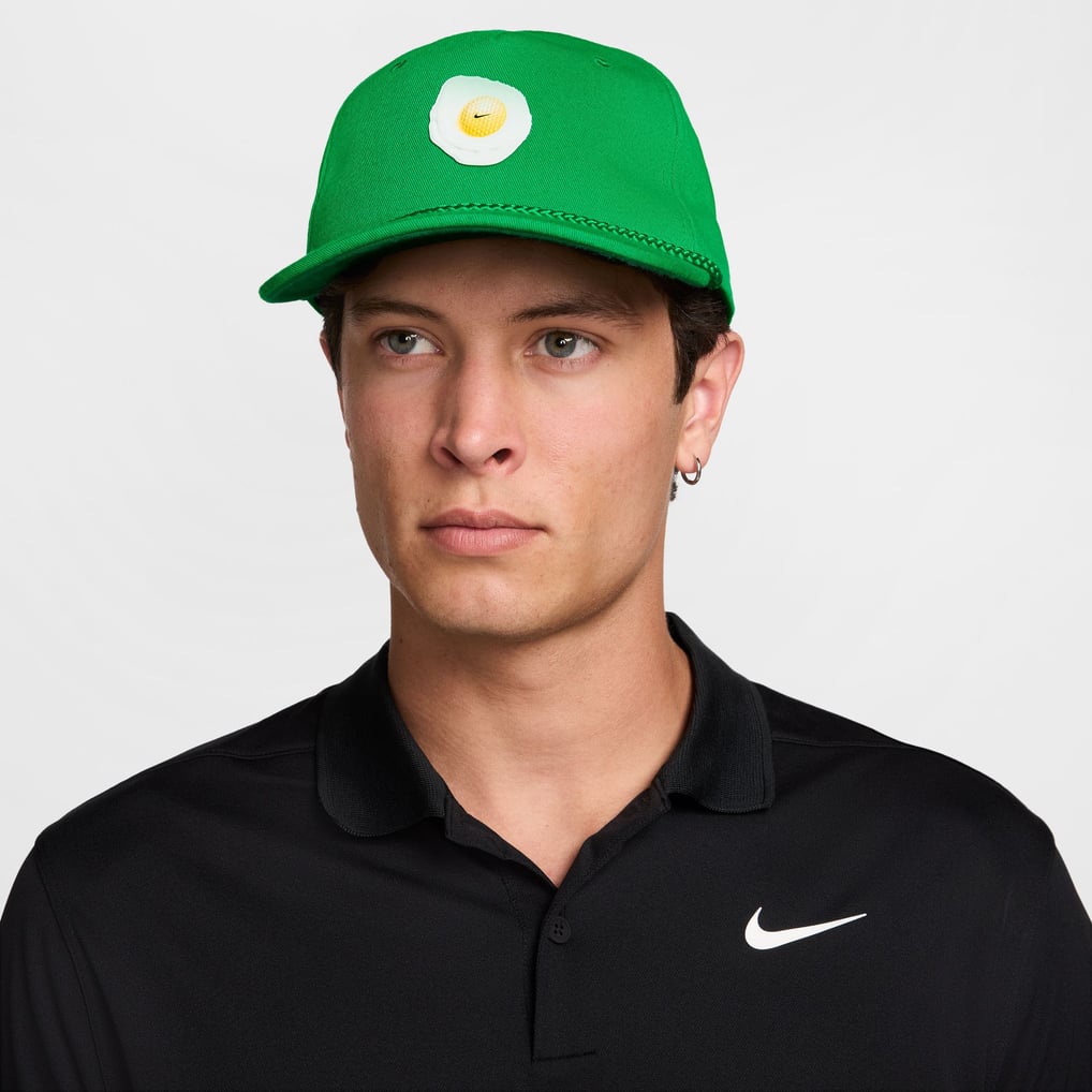 Nike Golf Unisex Fried Egg Pro Dri-FIT Snapback Hat - Green